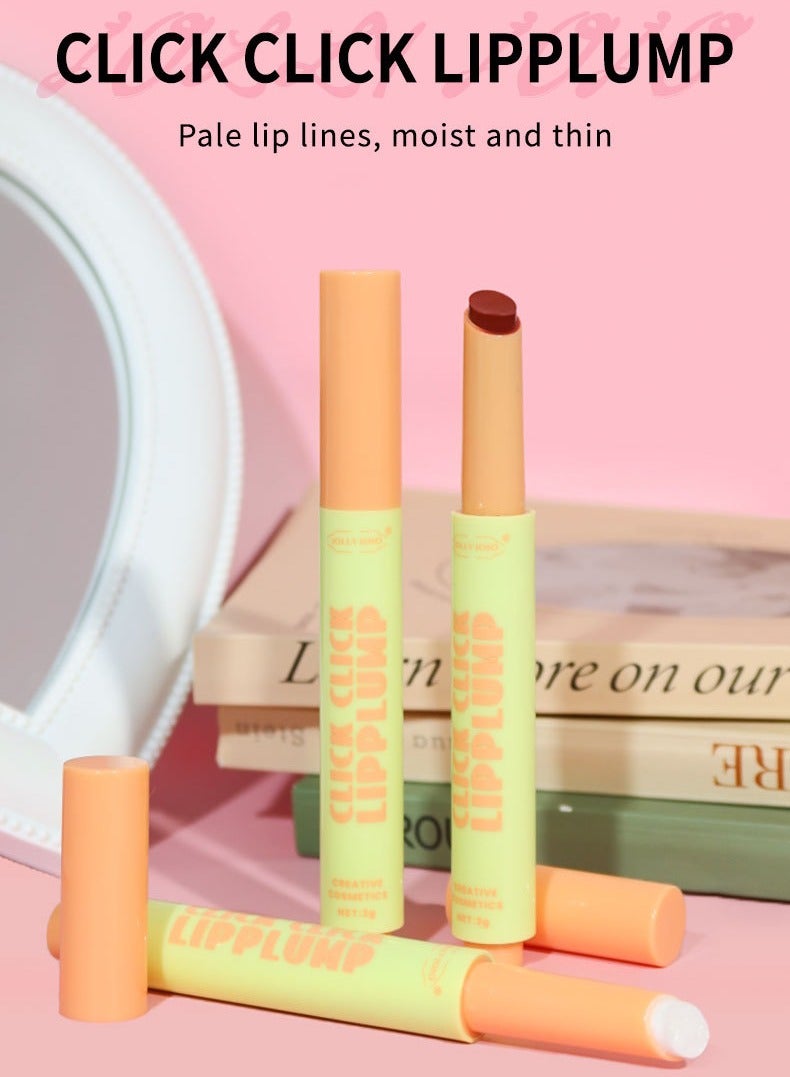 جولي جوجو أحمر شفاه لامع مكون من 8 ألوان، يرطب الشفاه ويضفي عليها سحرًا ولونًا، ينعم الشفاه الجافة، مما يؤدي إلى لمسة نهائية لامعة ومصبغة، 8 قطع - Image 2