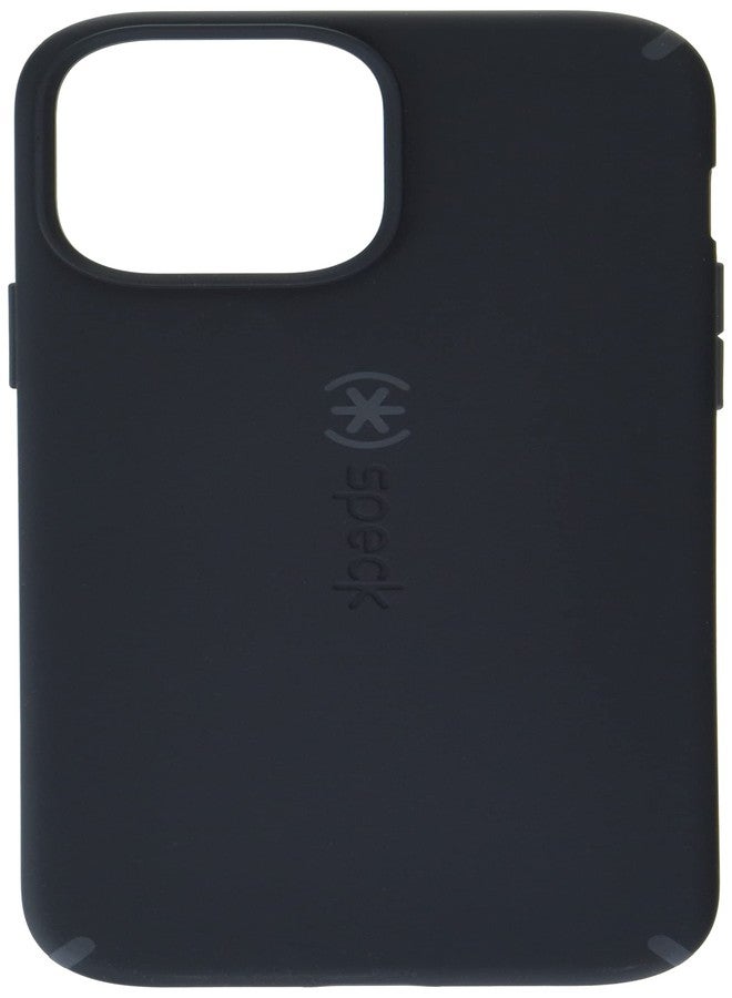 Speck MagSafe Case for iPhone 13 Pro Max - Drop & Camera Protection, Soft-Touch Secure Grip, Wireless Charging Compatible, Also Fits iPhone 12 Pro Max - Black/Slate Grey - Image 1