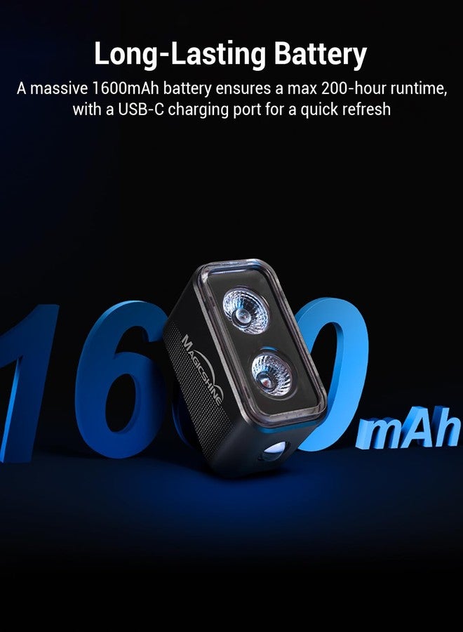 Magicshine ضوء خلفي للدراجة Magicshine SEEMEE 300، 300 لومن، 5 أوضاع ليلية ونهارية، مستشعر فرامل ذكي، مقاوم للماء IPX6، قابل للشحن عبر USB-C - Image 5