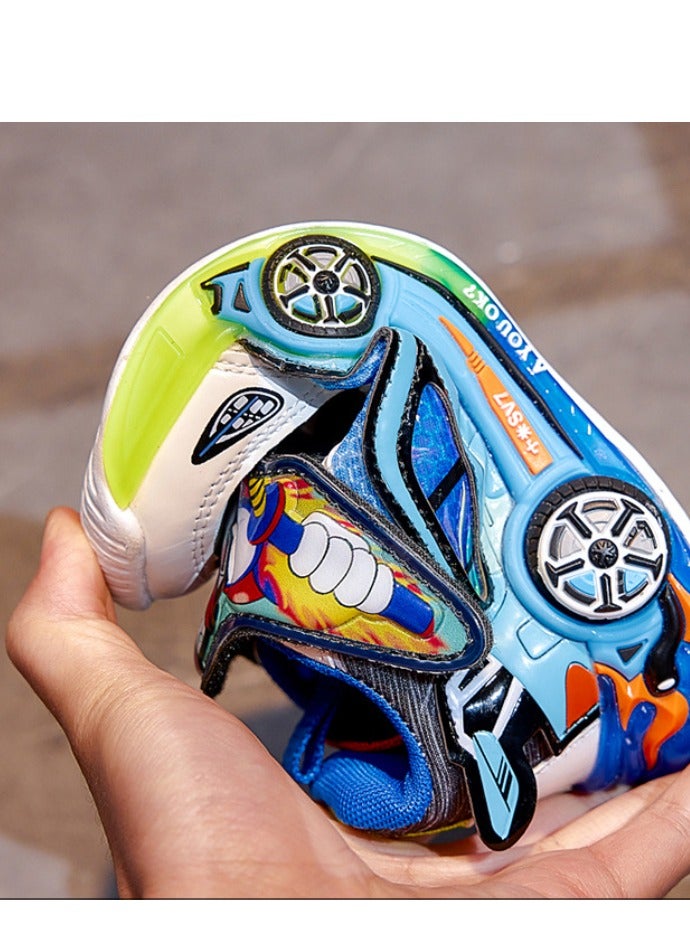 Durian Soled Children's Shoes, Children's Sports Shoes, Mesh Breathable Tire Shoes - Image 4