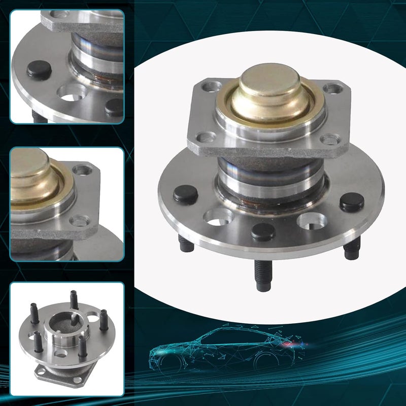 IRONTEK 513018x2 Rear Wheel Hub and Bearing Assembly for Chevrolet, Cadillac, Buick, Oldsmobile, Pontiac FWD - Image 3