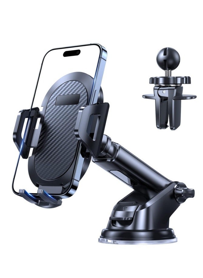 Arabest Sucker Car Holder Mount Stand GPS Telefon Mobile Cell Support 13 12 11 Pro Max X 7 8 Xiaomi Fit for Samsung(Gray Sucker Type) - Image 1