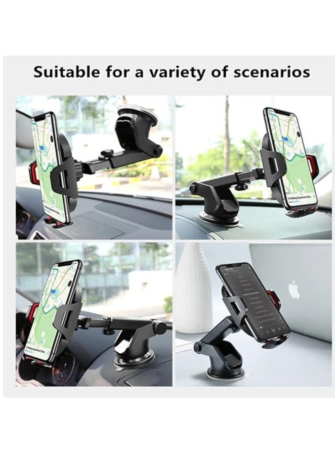 Arabest Sucker Car Holder Mount Stand GPS Telefon Mobile Cell Support 13 12 11 Pro Max X 7 8 Xiaomi Fit for Samsung(Gray Sucker Type) - Image 5