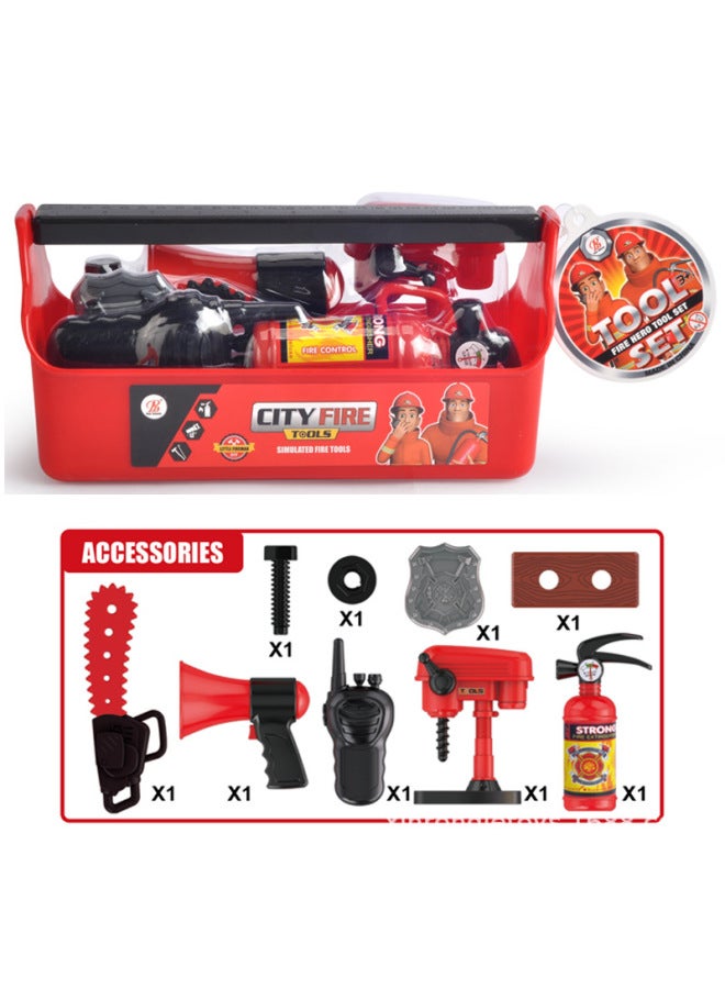 Play House Artificial Tool Set Kidsren's Educational Hands-on Brain Artificial Repair Fire Tool Set Toy-Color:RL14001631 - Image 3