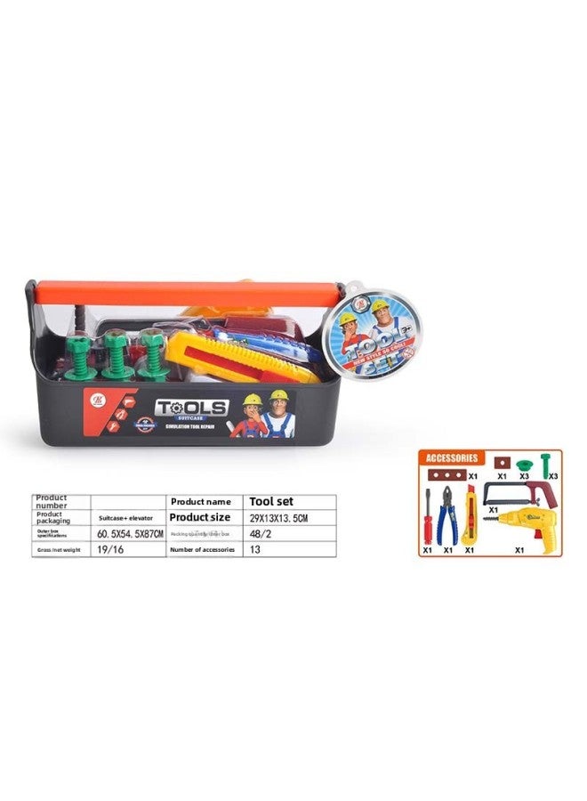 Play House Artificial Tool Set Kidsren's Educational Hands-on Brain Artificial Repair Fire Tool Set Toy-Color:RL14001631 - Image 1