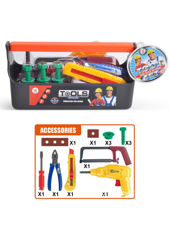 Play House Artificial Tool Set Kidsren's Educational Hands-on Brain Artificial Repair Fire Tool Set Toy-Color:RL14001631 - Image 2