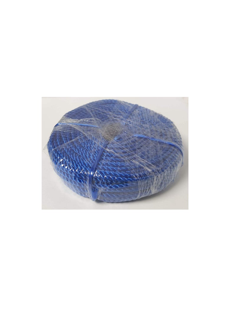 Generic - High Quality Multipurpose 4mm Virgin Plastic Nylon Rope 100 Yards 1 BLUE - Image 1
