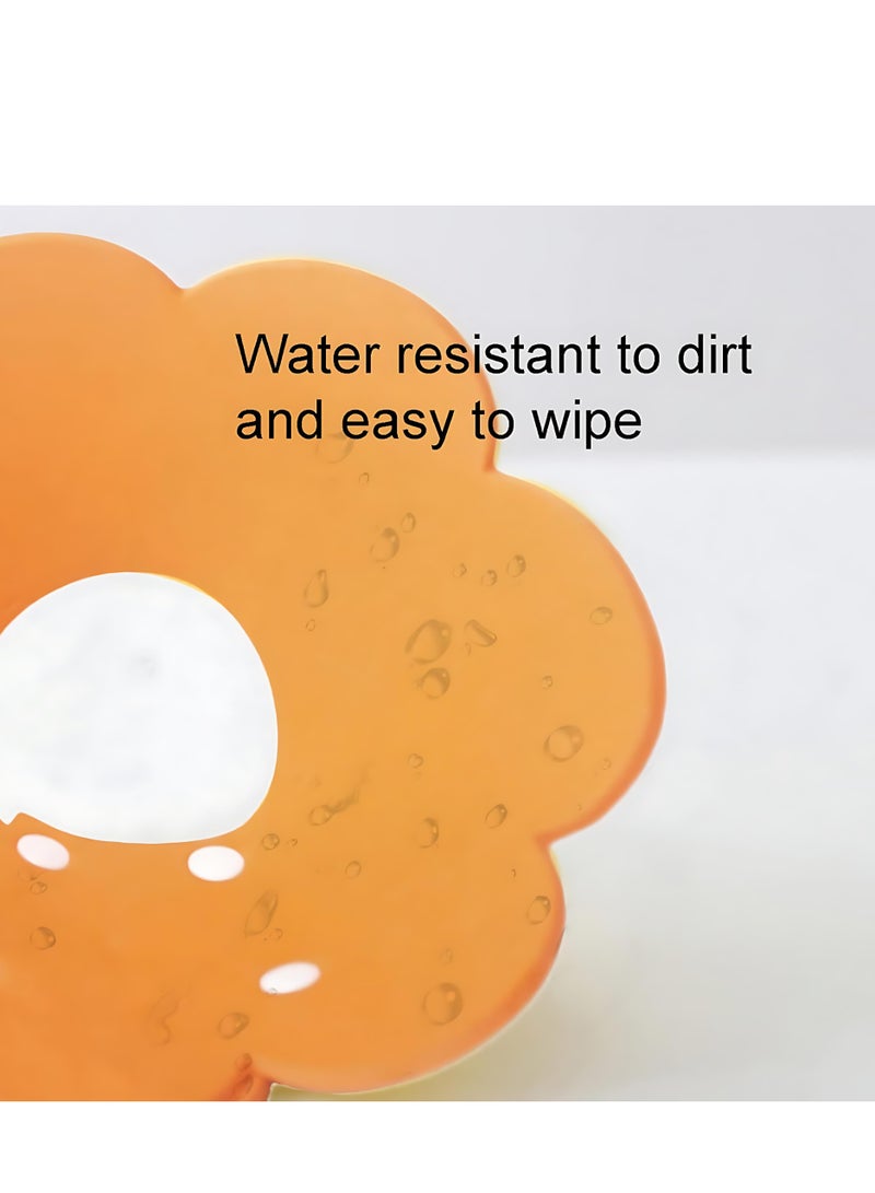 المي هومي طوق حماية القطط قابل للتعديل – طوق إليزابيث ناعم وخفيف للقطط بوزن 3–5 كجم – طوق تعافي للقطط بعد الجراحة والعناية والتنظيف والاستحمام – يمنع اللعق والعض والخدش – تصميم قابل للقص - Image 4