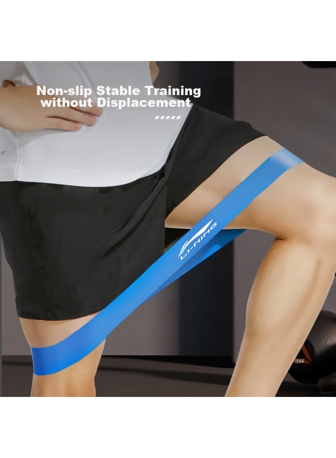 Li-Ning Li-ning Elastic Band For Leg Exercises, Fitness Resistance Band, Ankle And Buttock Training, Track And Field Strength, Rehabilitation Training, Latex Loop, 20 Pounds - Image 3
