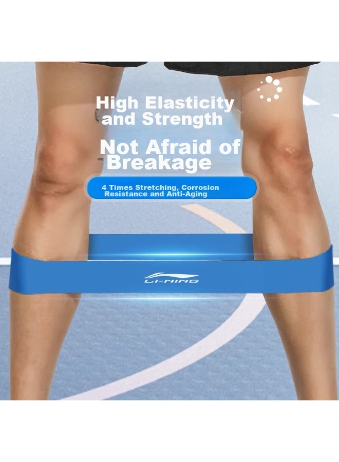 Li-Ning Li-ning Elastic Band For Leg Exercises, Fitness Resistance Band, Ankle And Buttock Training, Track And Field Strength, Rehabilitation Training, Latex Loop, 20 Pounds - Image 2