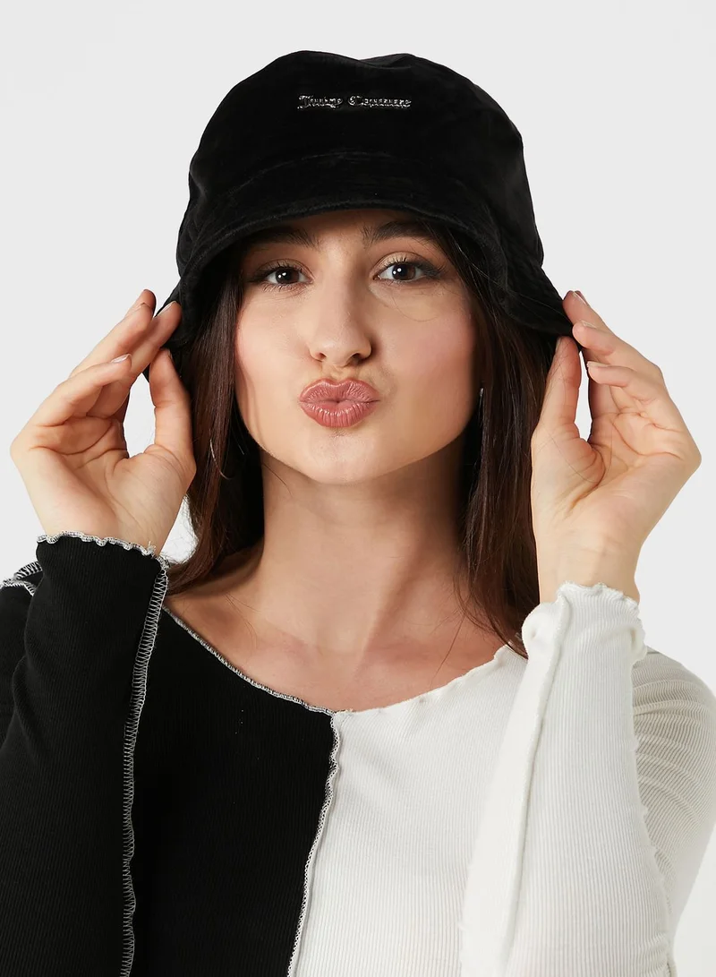 Juicy Couture Ellie Velour Bucket Hat