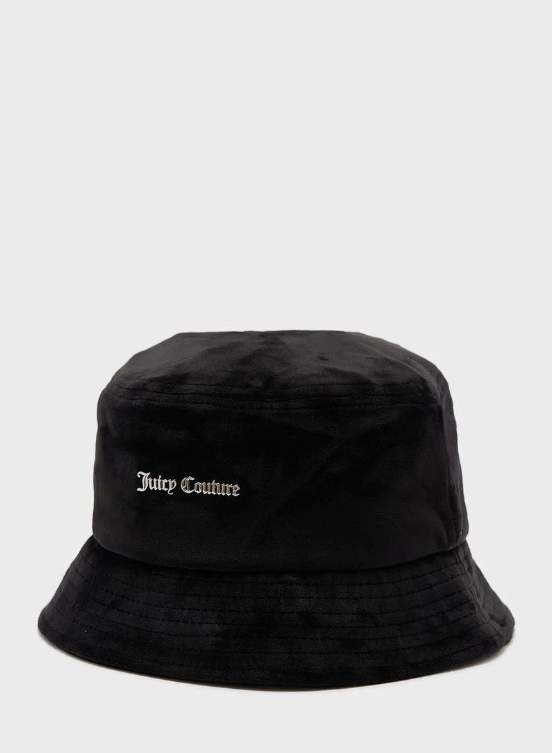 Juicy Couture Ellie Velour Bucket Hat