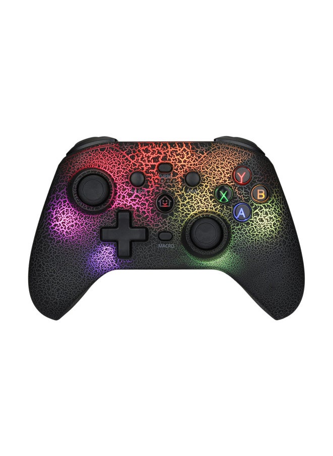 ماركة غير محددة لوحة ألعاب بلوتوث لاسلكية NS مع مفتاح دعم الضوء RGB Android Ios PC P3 Host-لون المنتج: وردي + قوس + جهاز استقبال  - Image 5