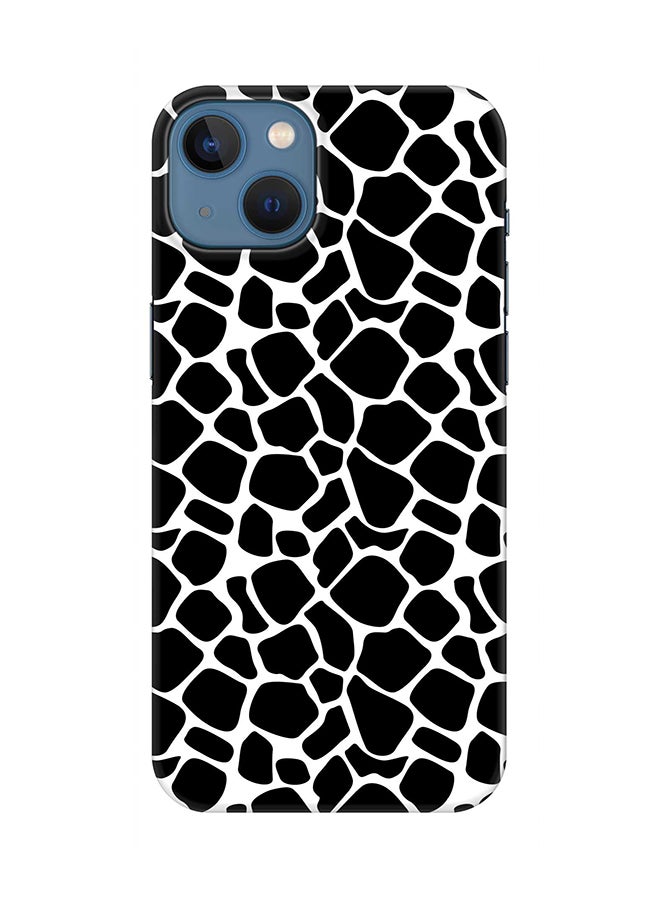 Case for Apple iPhone 14 Slim Snap Classic Series Mobile Cover Hard PC Shield Matte Finish Print - Cow Skin Print