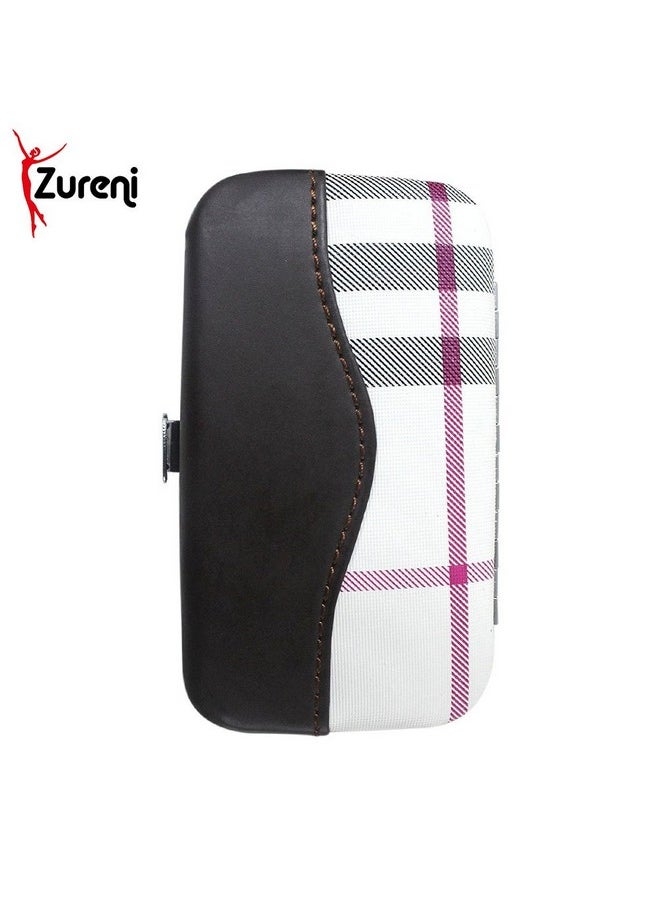Zureni 6Pcs Stainless Steel Nail Clipper Set Manicure Pedicure Set Grooming Kit With Pu Leather Case For Tools  - Image 3
