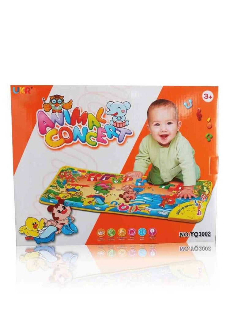 UKR Music Blanket with Animal Sounds – Interactive Playmat for Kids | Fun Educational Toy for Early Learning & Development - Image 3