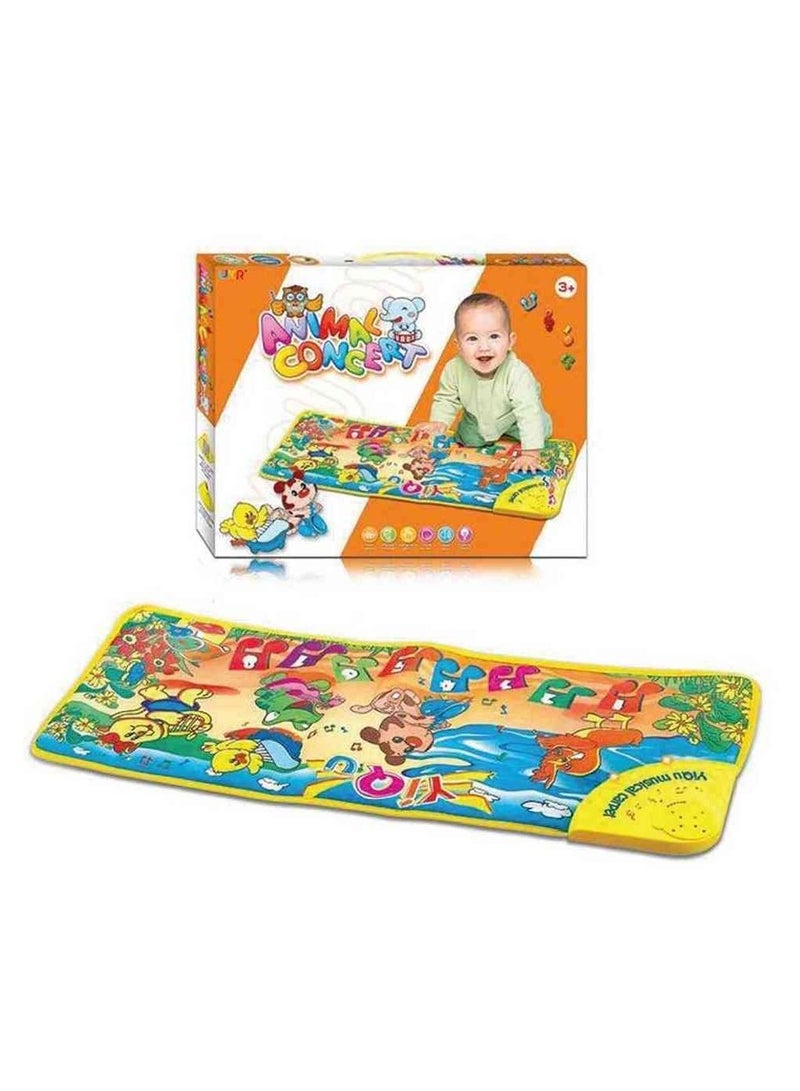 UKR Music Blanket with Animal Sounds – Interactive Playmat for Kids | Fun Educational Toy for Early Learning & Development - Image 1