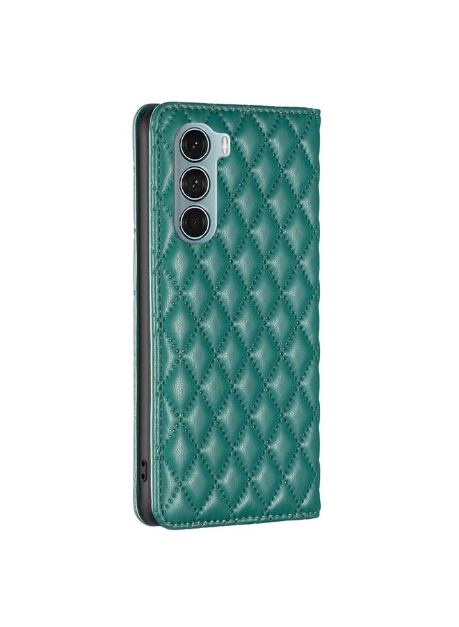 اس-توب جراب لهاتف Motorola Moto G200 5G / Edge S30 5G جراب هاتف جلدي مغناطيسي شبكي ماسي - Image 3