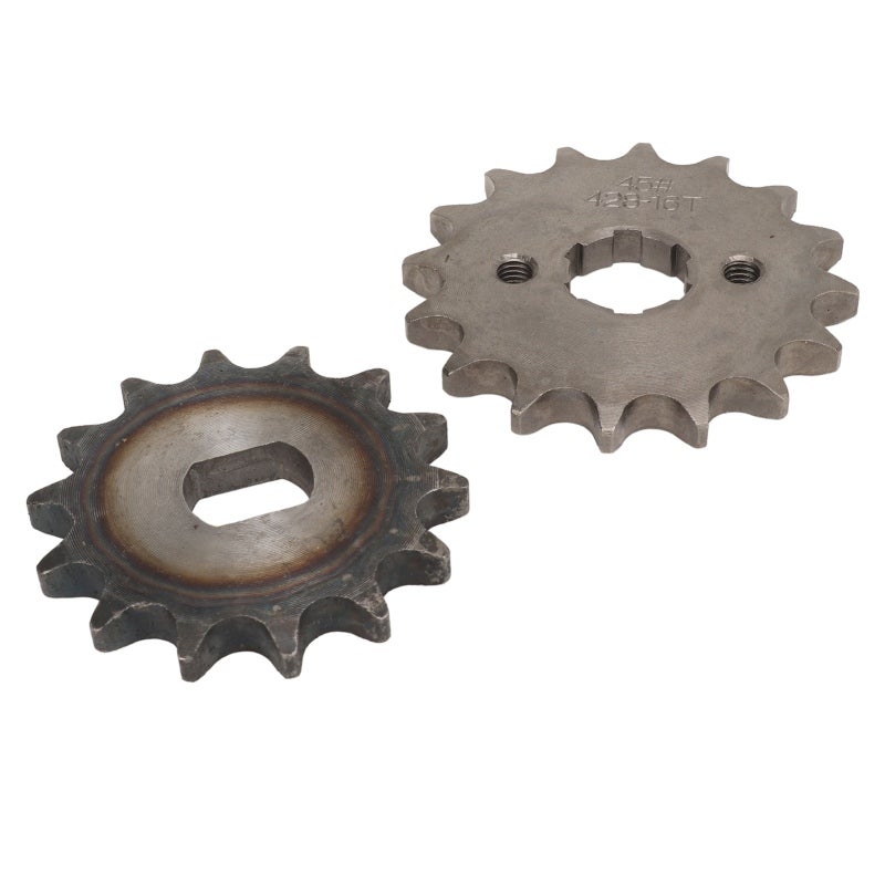 Carbon Steel Sprocket: 2 Gear Types, Lightweight Durable - Easy Installation Replacement Sprocket for Motorcycle, Bike, Industrial Mechanical Equipment - Image 5