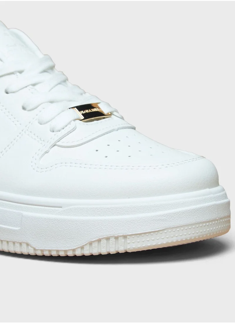shoexpress Lace Up Low Top Sneakers