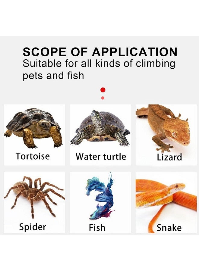 Pilipane Reptile Heat Pad 11X7 Inch 9W Under Tank Terrarium Warmer Heating Mat, USB Heating Pad Fiber Cloth Constant Temperature 45℃ for Turtle Lizard Frog Snake Reptile and Other Small Animals - Image 3