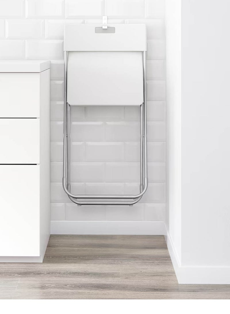 سي او أرماء كرسي قابل للطي متعددة  الاستخدامات أبيض 78x42x45سم - Image 5