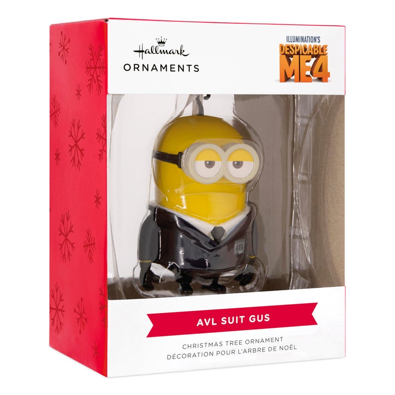 هولمارك Hallmark Despicable Me 4 Avl Suit Gus Christmas Ornament - Image 3
