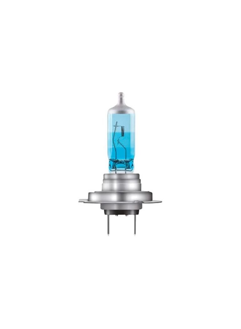 OSRAM Cool Blue® Intense H7, +20% more brightness, up to74200K, halogen headlight lamp, LED look, folding box (1 bulb)