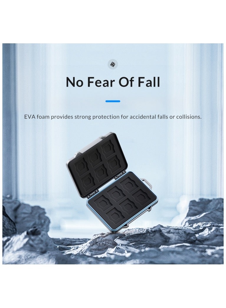 ORICO PHCD-6-BK-BP Card Reader Memory Card Digital Storage Box - Image 3