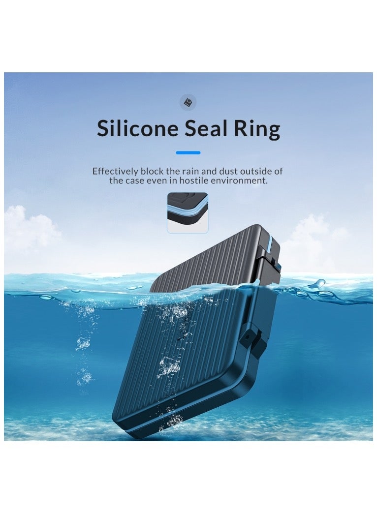 ORICO PHCD-6-BK-BP Card Reader Memory Card Digital Storage Box - Image 2