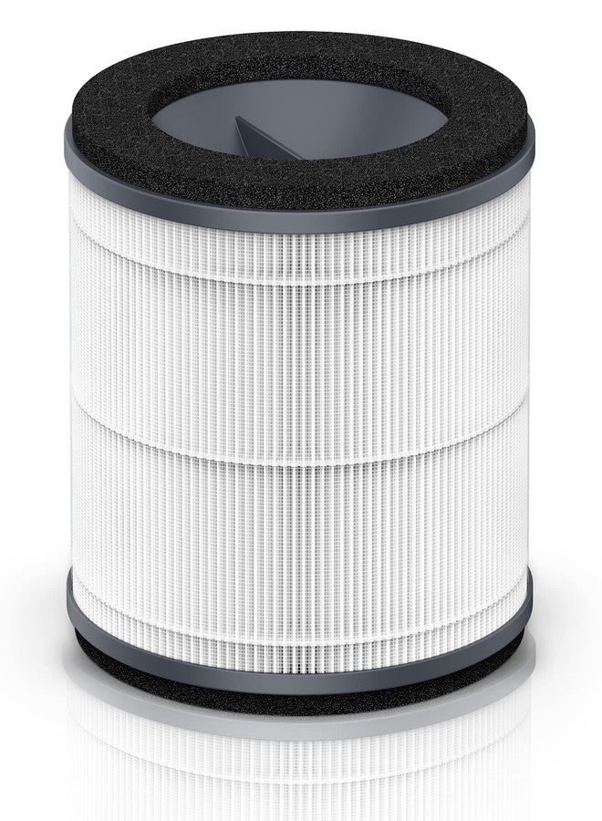 DAJDAH AP-T10-WT AP-T10FL Replacement Filter and AP-T10 Filter Compatible with Homedics Air Purifier Filter Replacement for Homedics 4 in 1 Air Purifier AP-T10-BK AP-T10-WT with HEPA-Type, 1-Pack - Image 1