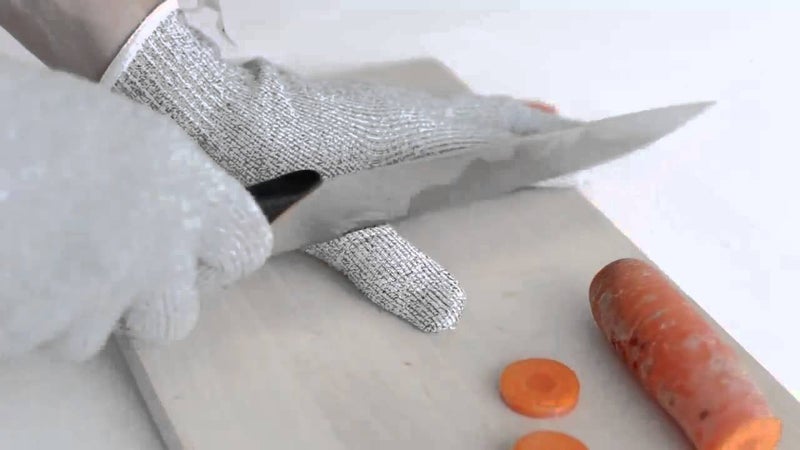 Mezons Cut Resistant Gloves Food Grade Level 5 Protection for Oyster Shucking Meat Cutting and Wood Carving Free Size - Image 4