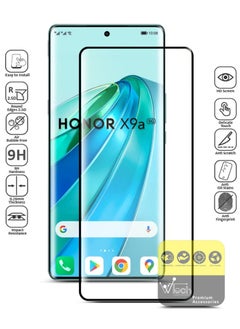 Wtech Honor X9a 5G 2023 - Premium Edge-Pro Curved Edges Full Glue Full Cover Tempered Glass Screen Protector Clear  - Image 3
