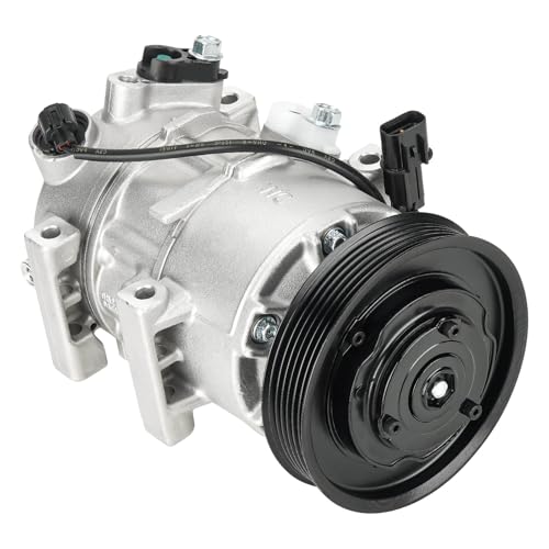 ILONPA ضاغط مكيف هواء جديد مع قابض لهيونداي أكسنت 1.6 لتر 2012-2017، 2012-2017 لكيا ريو 1.6 لتر، فقط تحكم تلقائي في درجة الحرارة (بدون يدوي)، 140589 140589C 140589NC 140589NEW - Image 1