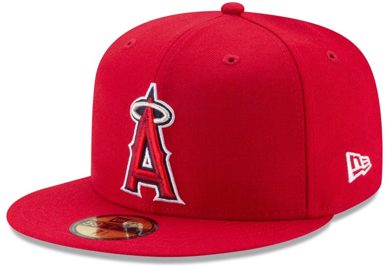 NEW ERA New Era MLB 9FIFTY Adjustable Snapback Hat Cap One Size Fits All (Los Angeles Angels Red)  - Image 1