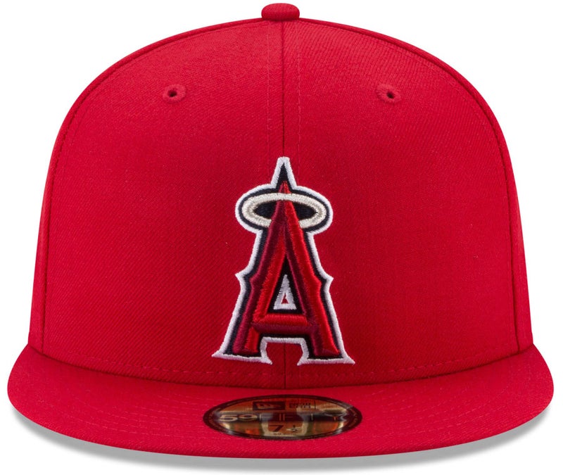 NEW ERA New Era MLB 9FIFTY Adjustable Snapback Hat Cap One Size Fits All (Los Angeles Angels Red)  - Image 2