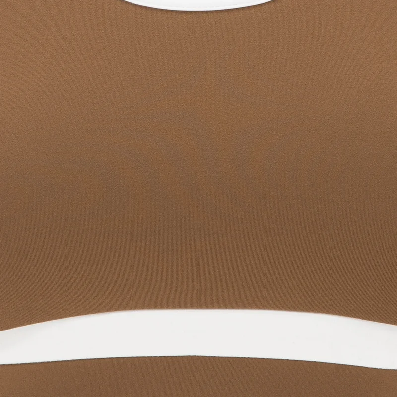 Sun And Sand Sports Brown Women's Medium-Support Sports Bra for Women | Best Price UAE