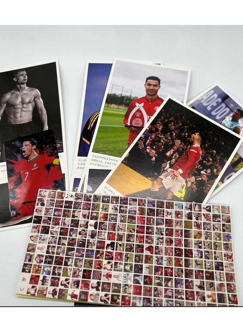Generic Ronaldo Manchester United And Portugal Team Lomo Cards Stickers Set  - Image 3