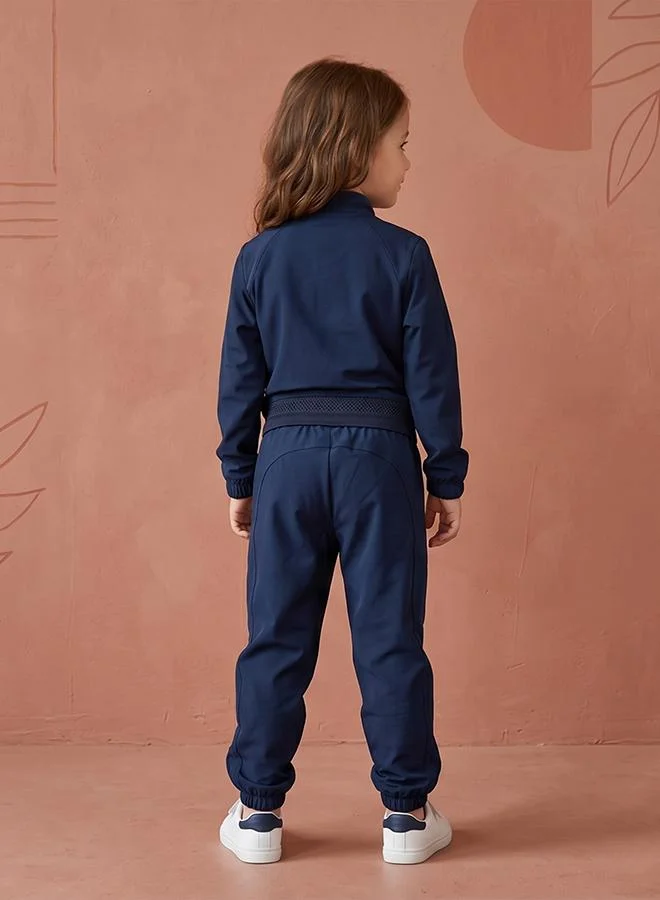 أطفال وأكثر Babies & More Toddler Girls Navy Blue Pants