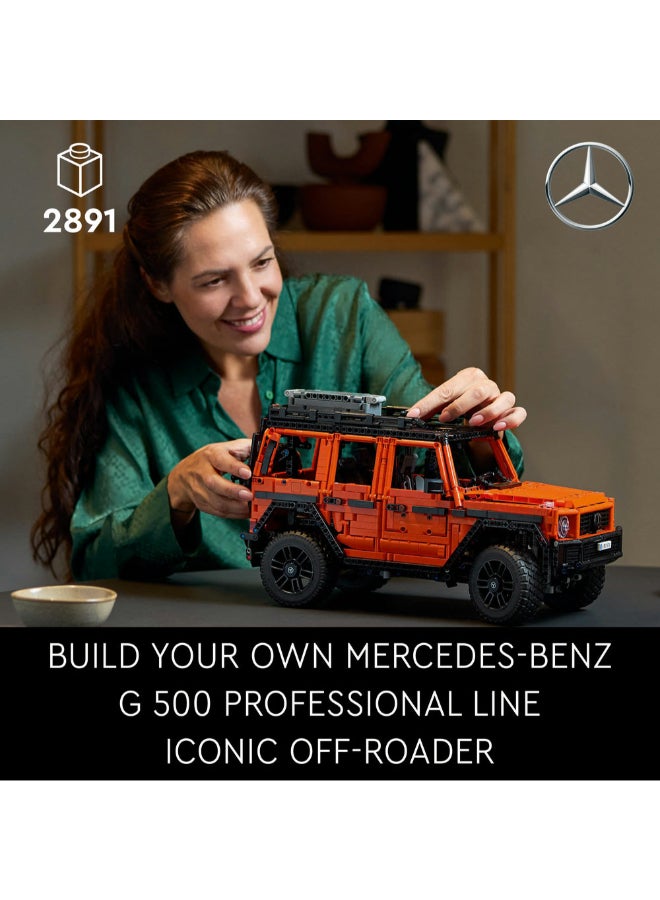 LEGO Technic Mercedes-Benz G 500 PROFESSIONAL Line Set 42177 (Age 18+, 2891 Pieces) - Image 2