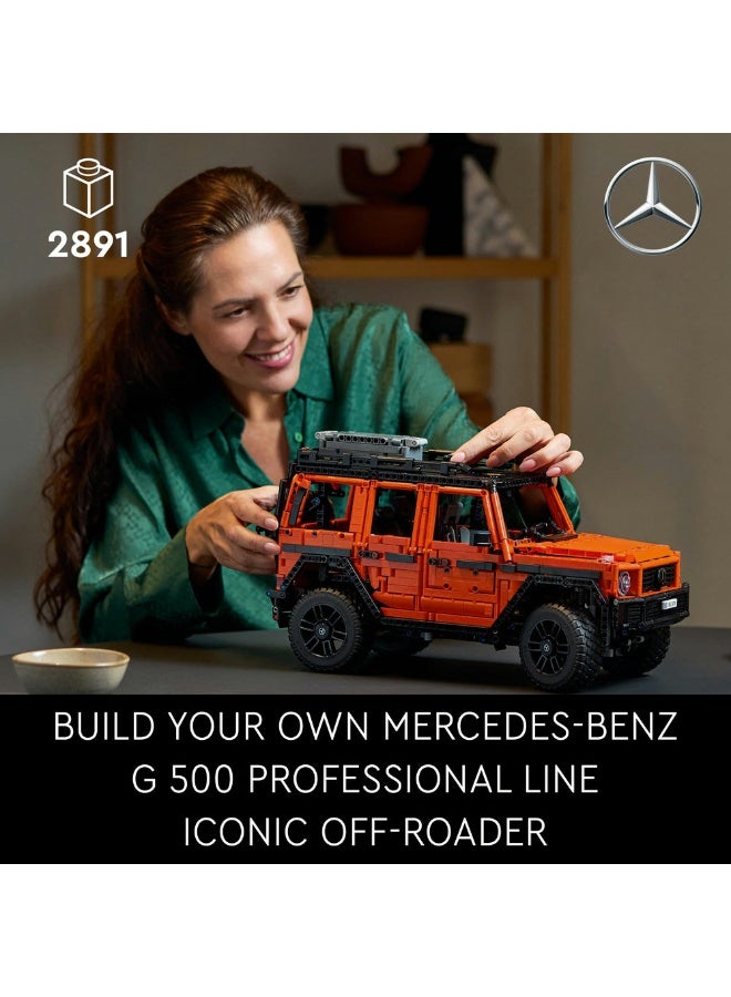 LEGO Technic Mercedes-Benz G 500 PROFESSIONAL Line Set 42177 (Age 18+, 2891 Pieces) - Image 2