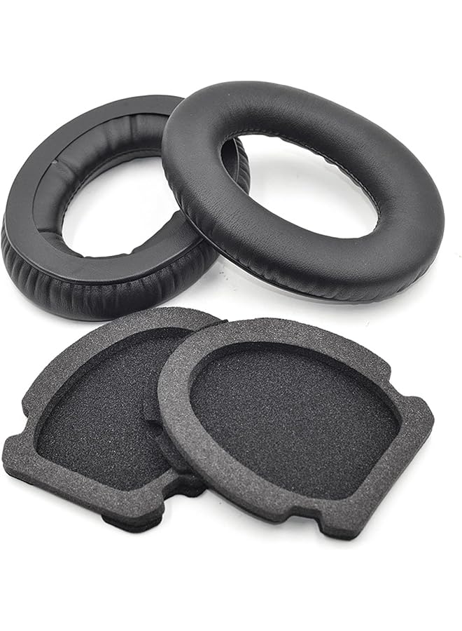 erorex A20 Ear Pads Replacement A10 Ear Cushion Cups Earpads Cover Parts Compatible With Bose A20 A10 Aviation Headset Black Pad - Image 4