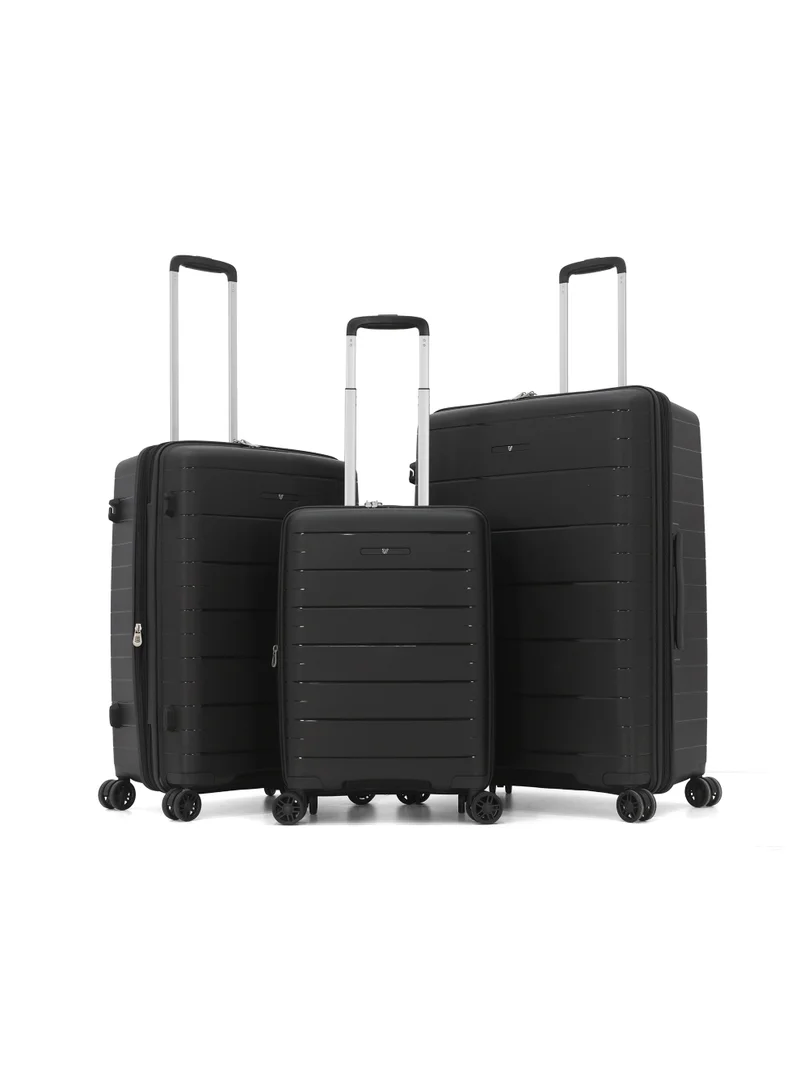 Verage  VERAGE 3 Piece Luggage Set, 28/24/20 Inch Lightweight PP Hard Shell Suitcases with 4 Spinner Wheels and TSA Lock