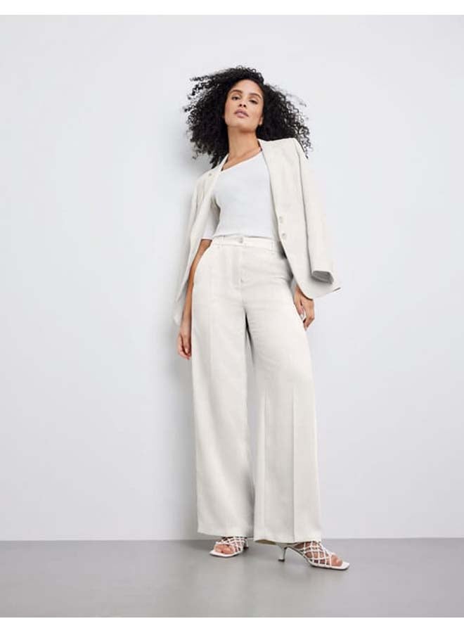 GERRY WEBER Flowing trousers with pressed pleats  - Image 3