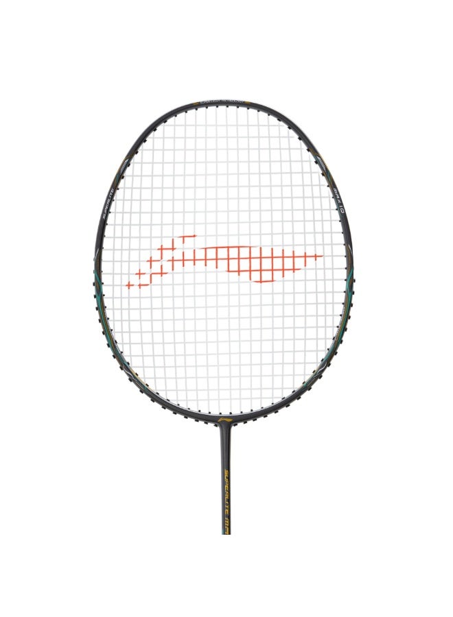 Li-Ning Badminton Racket G-Force Superlite Max 10 (Dk Grey/Gold/Teal) - Unstrung - Image 2