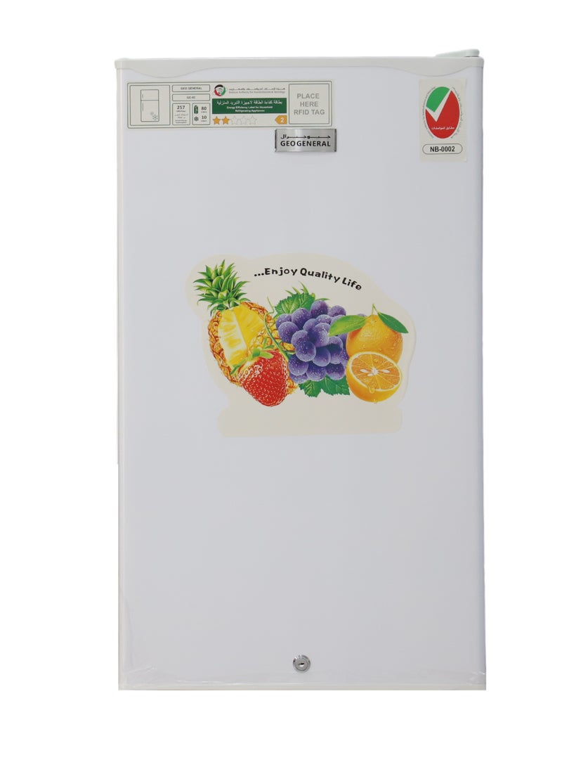 GEO GENERAL Geo General Refrigerator GC-92, 92L Capacity, 10L Freezer  - Image 1
