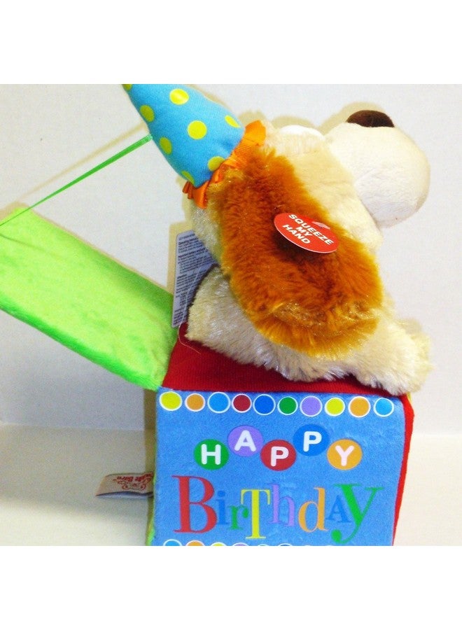 Cuddle Barn 12" Flappy Birthday Animated Plush Puppy Dog Singing "Happy Birthday" - Image 3