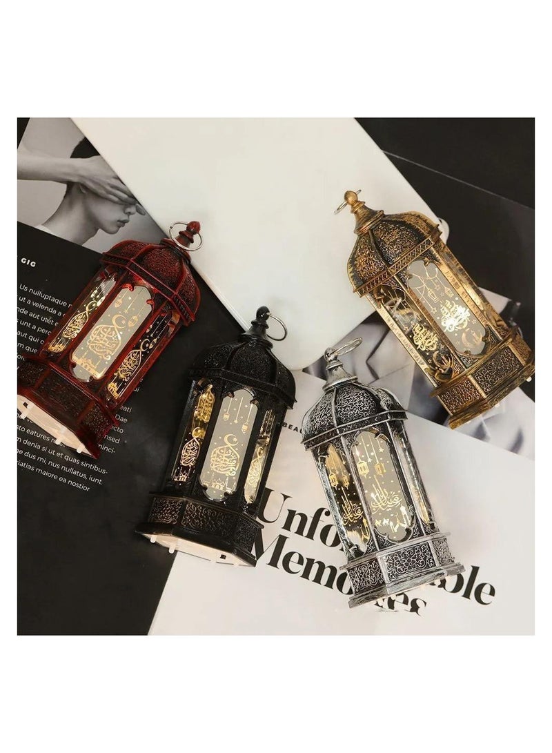 Small LED Ramadan lantern, 6 pieces - Image 4