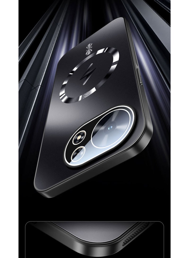 general Magnetic Case for Honor X9d, Military Grade Shockproof Protection, Matte Back Case, Wireless Charging Compatible - Image 4