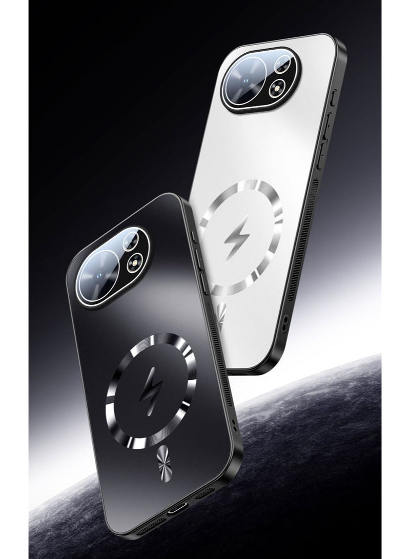 general Magnetic Case for Honor X9d, Military Grade Shockproof Protection, Matte Back Case, Wireless Charging Compatible - Image 2